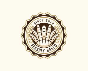 Bun Bread Bakery logo design