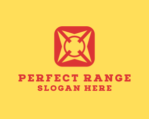 Precision Target Range logo design