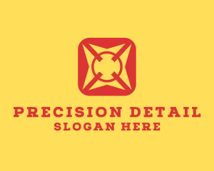 Precision Target Range logo design