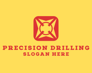 Precision Target Range logo design