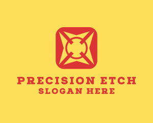 Precision Target Range logo design