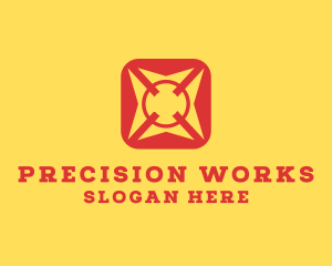 Precision Target Range logo design