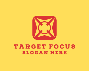 Precision Target Range logo design