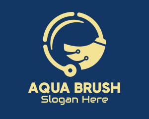 Broom Cleaning Technology  logo design