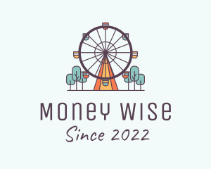 Ferris Wheel Theme Park Rides logo