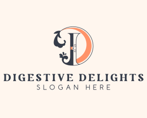 Stylish Boutique Letter D logo design