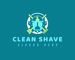 Washing Cleaning Disinfect logo design