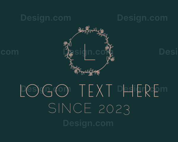 Elegant Floral Event Styling Logo