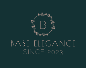 Elegant Floral Event Styling logo design