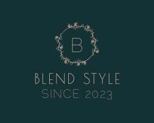 Elegant Floral Event Styling logo design