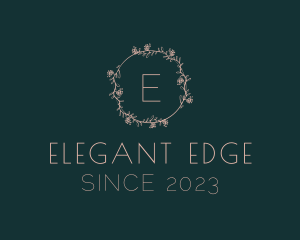 Elegant Floral Event Styling logo design