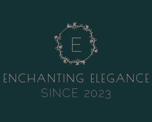 Elegant Floral Event Styling logo design