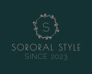 Elegant Floral Event Styling logo design