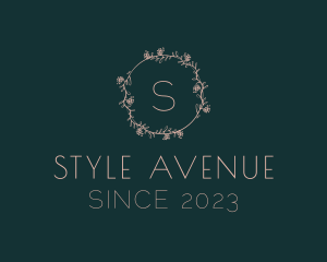 Elegant Floral Event Styling logo design