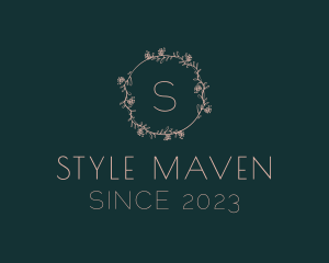 Elegant Floral Event Styling logo design