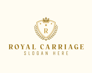 High End Royal Shield logo design