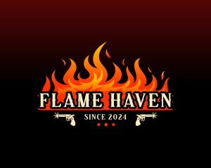 Hot Flaming Pistol logo