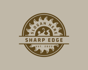 Hand Planer Saw logo design