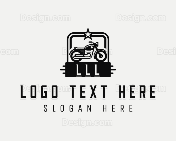 Motorcycle Biker Race Logo