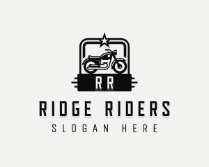 Motorcycle Biker Race logo design