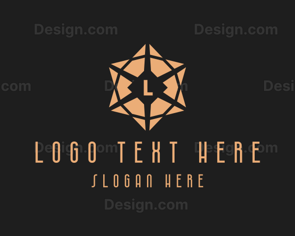 Creative Geometric Star Logo