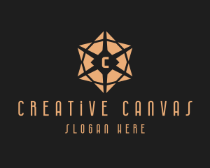 Creative Geometric Star  logo design
