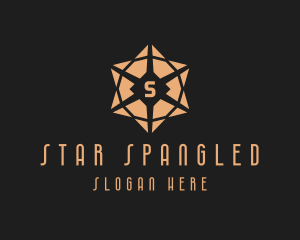 Creative Geometric Star  logo design