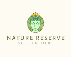 Nature Woman Queen logo design