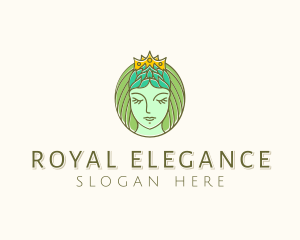 Nature Woman Queen logo design