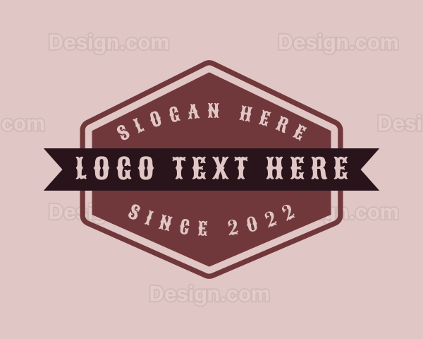 Hexagon Western Banner Logo