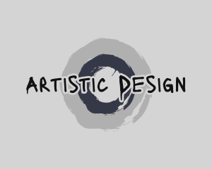 Watercolor Graffiti Artist logo design