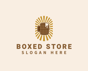 Beer Mug Barrel logo design