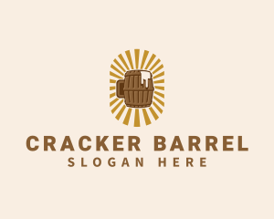 Beer Mug Barrel logo design