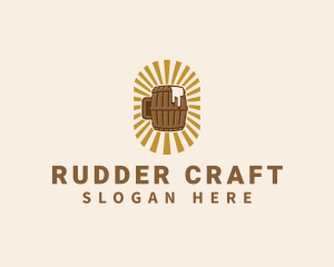 Beer Mug Barrel logo design