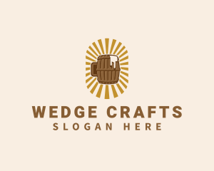 Beer Mug Barrel logo design