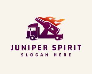 Blazing Beer Truck logo