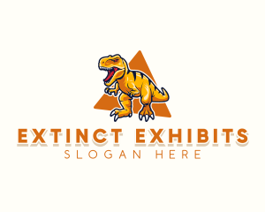 Prehistoric Dinosaur Beast logo