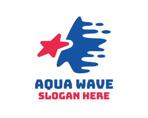 Blue Wave Star logo