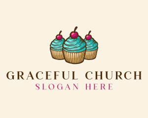 Sweet Cupcake Bakery Logo