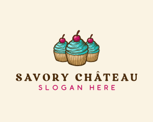 Sweet Cupcake Bakery logo design