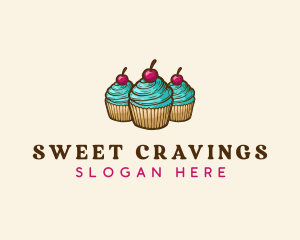 Sweet Cupcake Bakery logo design