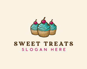 Sweet Cupcake Bakery logo design