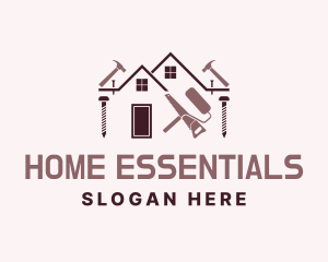 Home Construction Service logo design