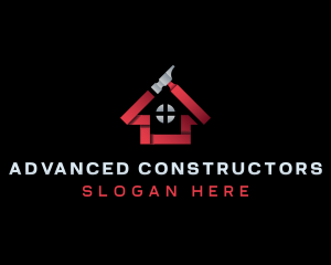 Hammer Roof Renovation logo design