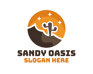 Cactus Desert Badge logo