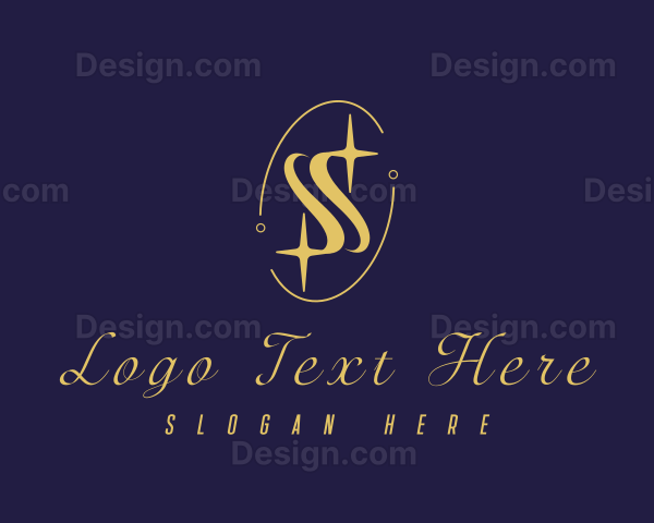 Premium Sparkling Letter S Logo