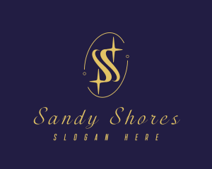 Premium Sparkling Letter S logo design