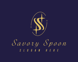 Premium Sparkling Letter S logo design