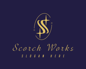 Premium Sparkling Letter S logo design