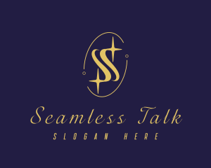 Premium Sparkling Letter S logo design